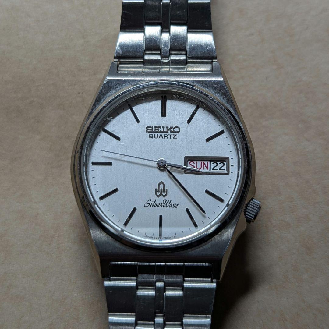 【程度良好】セイコー　シルバーウェーブ　8229-7040　稼動品