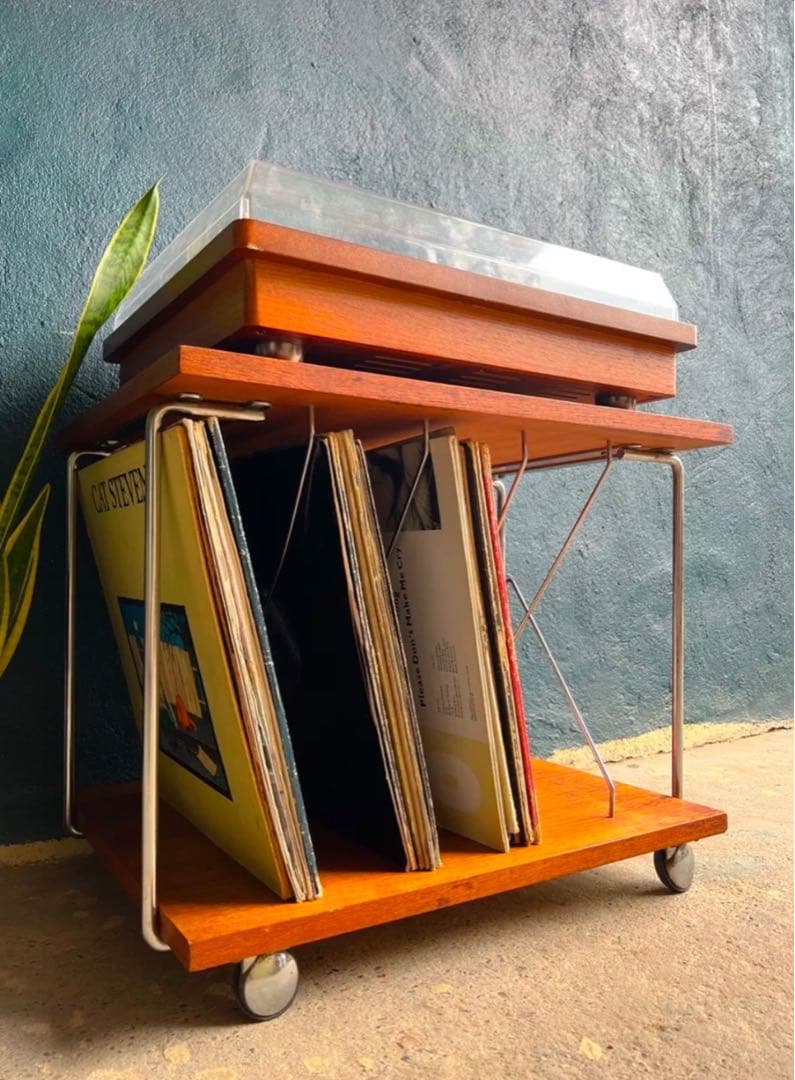 60年代 ブリティッシュ ミッドセンチュリー レコードラック