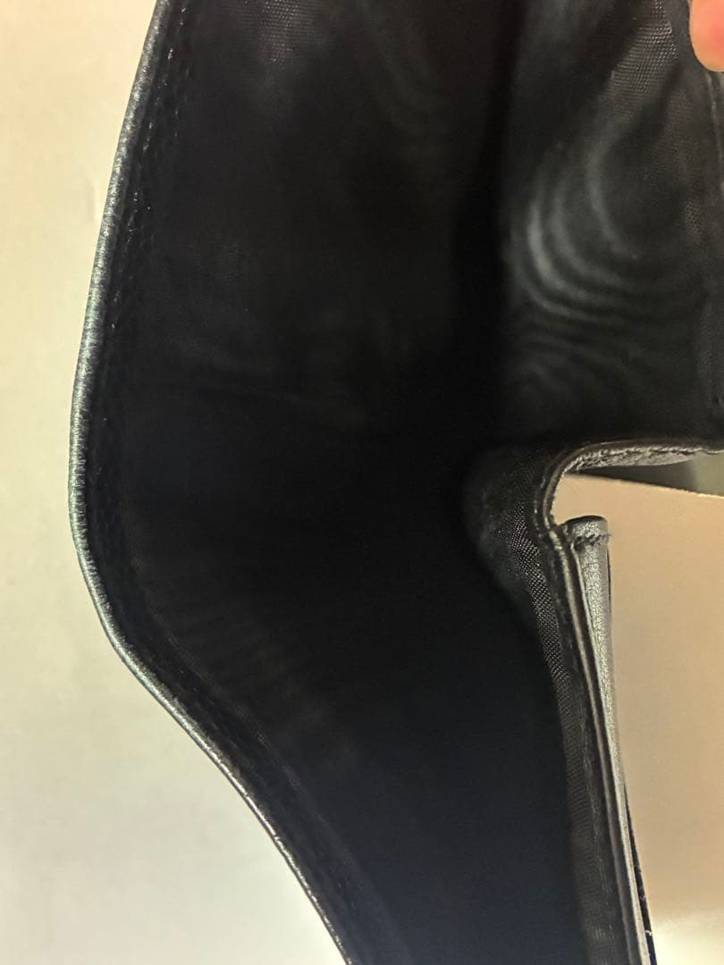 シャネル ココマーク CHANEL キャビアスキン 長財布 訳あり