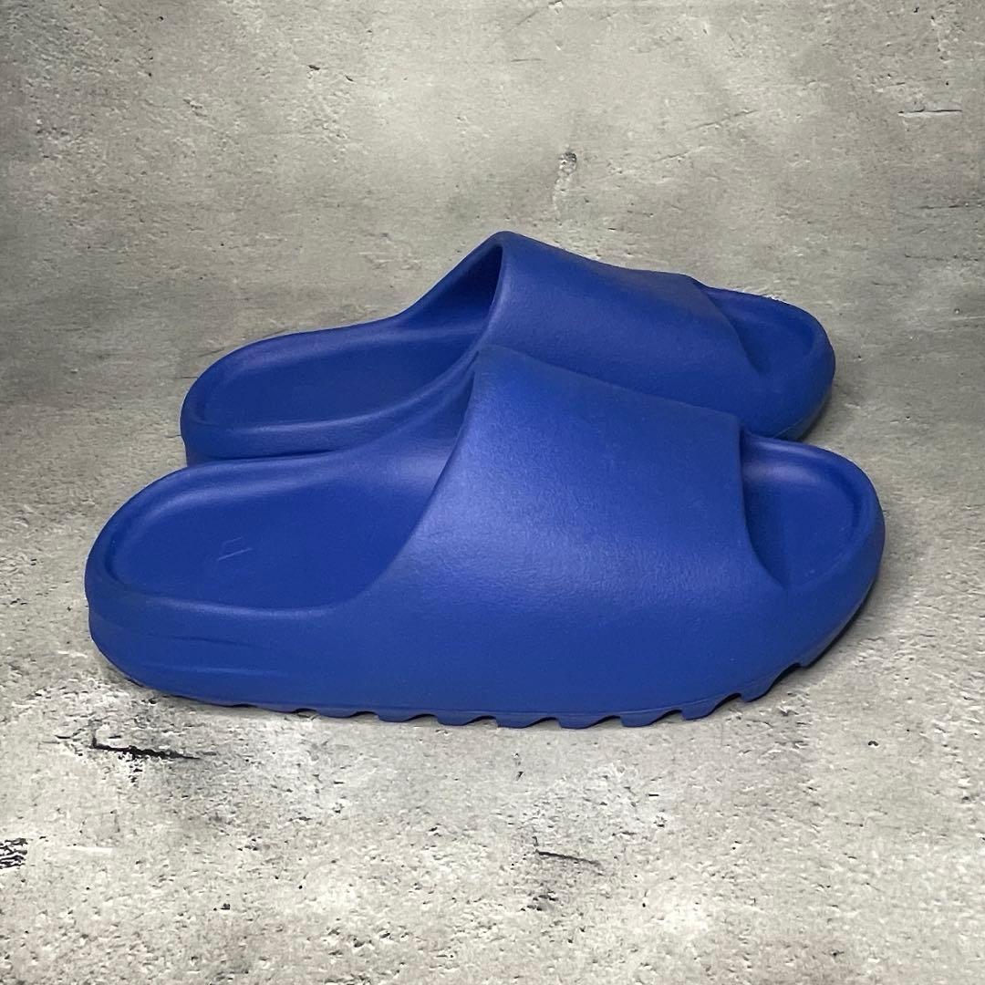 29.5 極美品【 adidas 】Yeezy Slide \"Azure\"