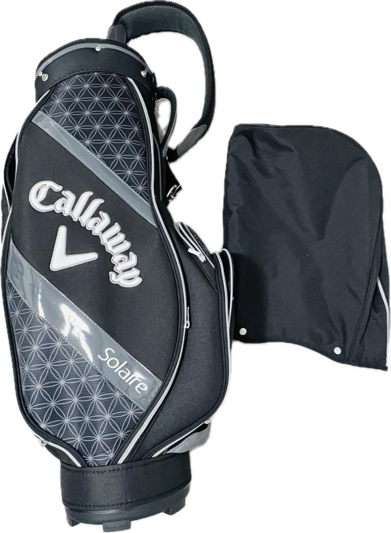 Callaway Solaire ゴルフバッグ ブラック/グレー　レディース
