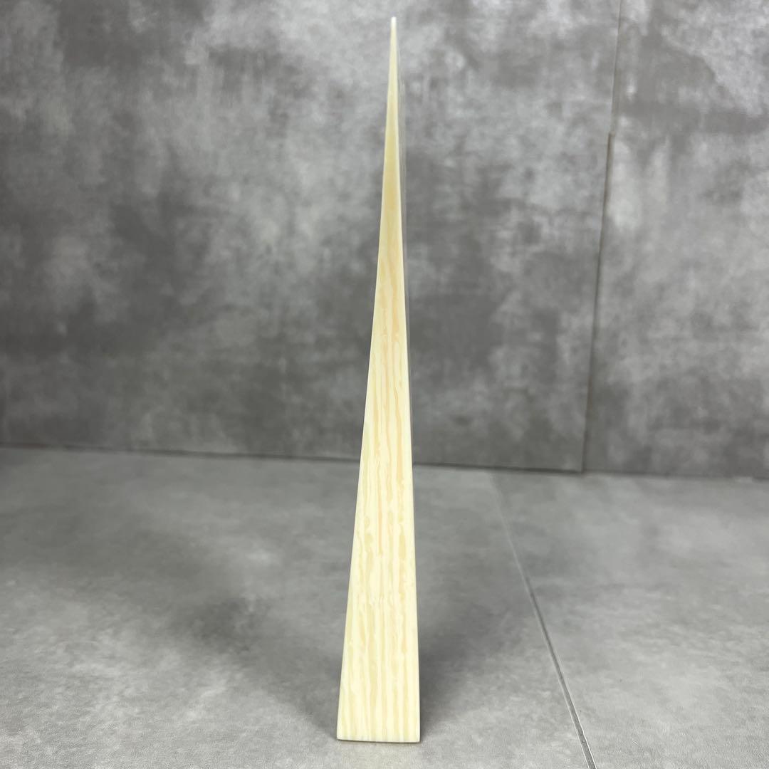 三味線　特殊造形　模様撥　バチ　開き約10cm　長唄　地唄　津軽