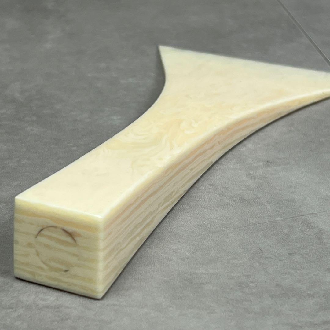 三味線　特殊造形　模様撥　バチ　開き約10cm　長唄　地唄　津軽