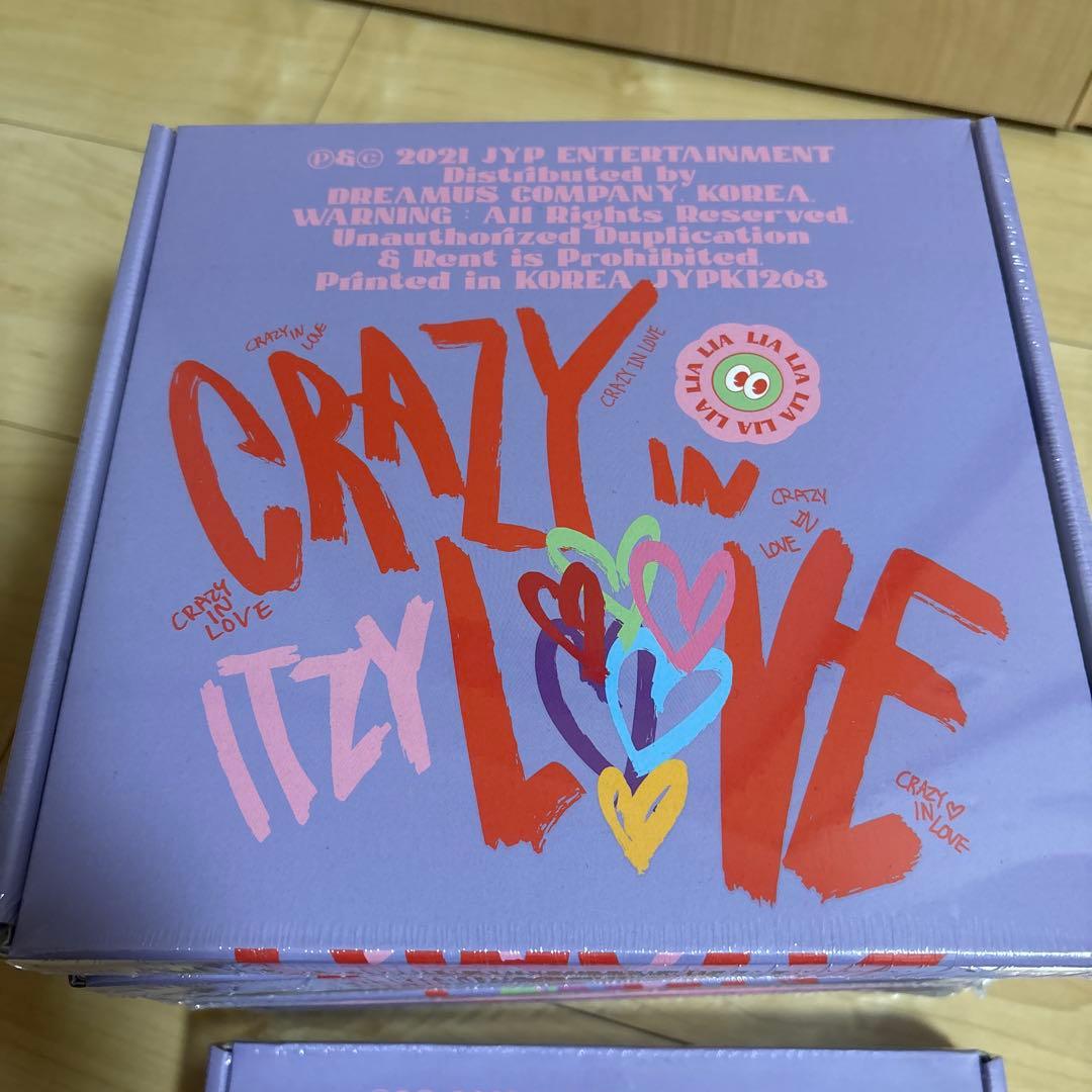 新品•未開封　ITZY CRAZY IN LOVE 6枚セット