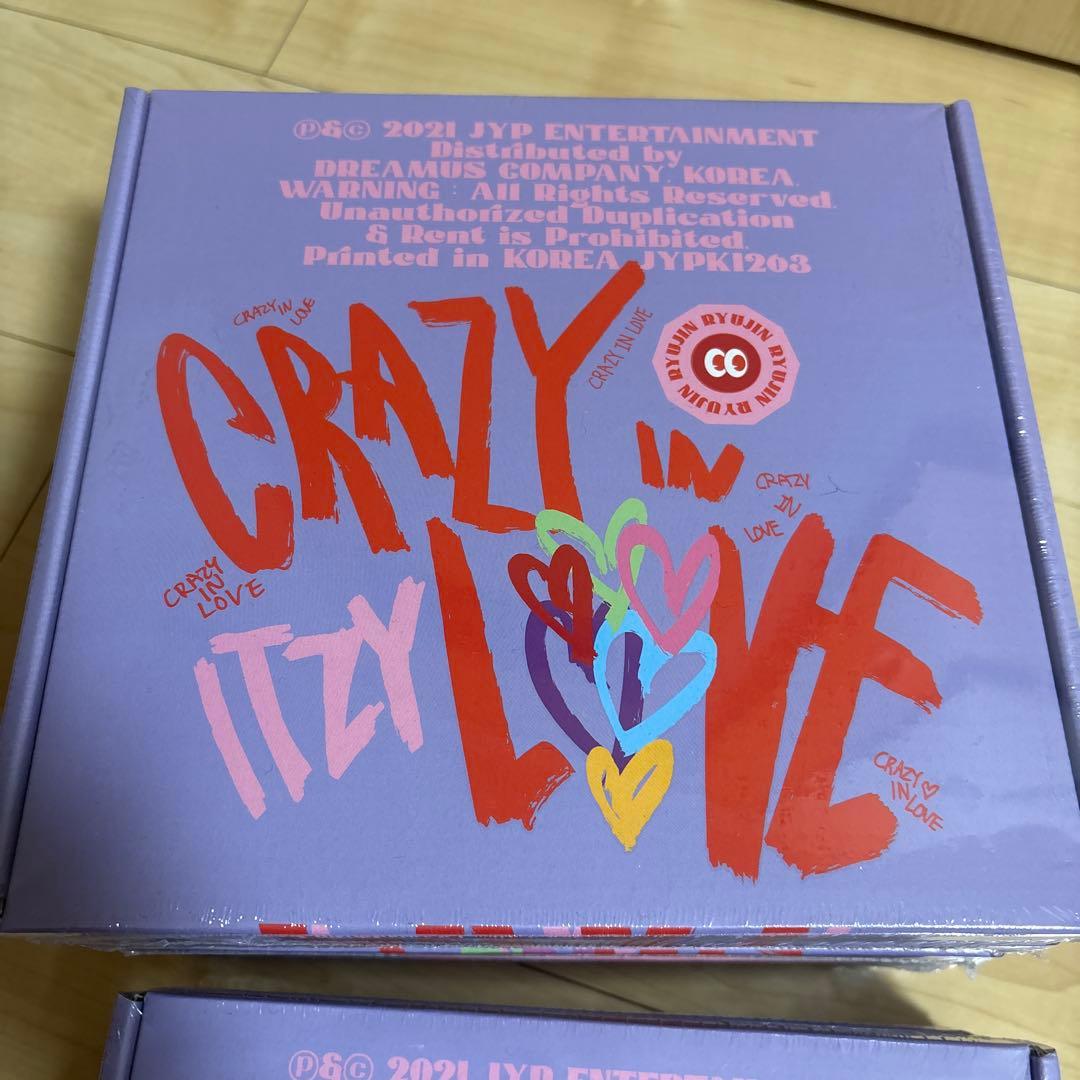 新品•未開封　ITZY CRAZY IN LOVE 6枚セット