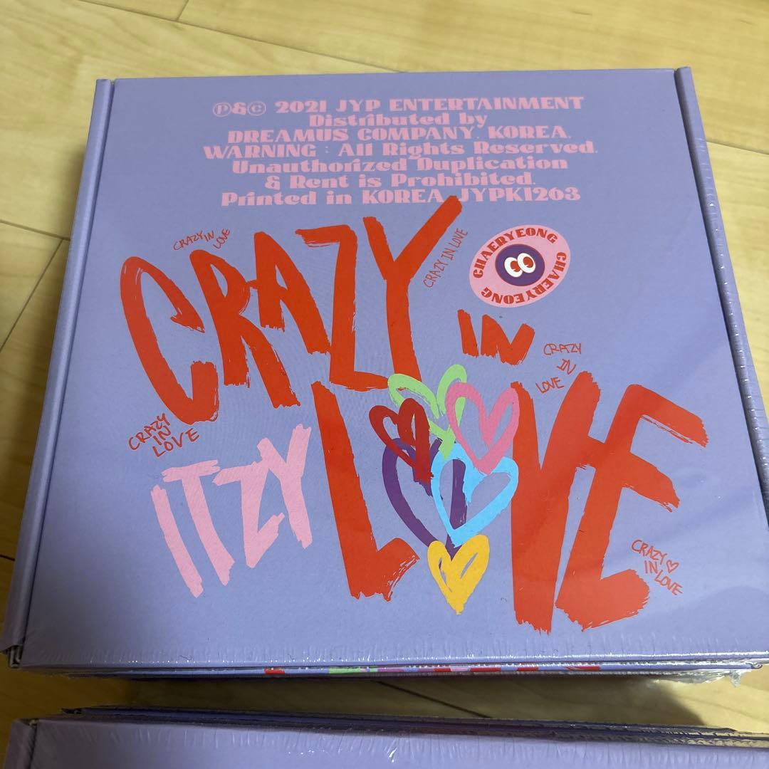 新品•未開封　ITZY CRAZY IN LOVE 6枚セット