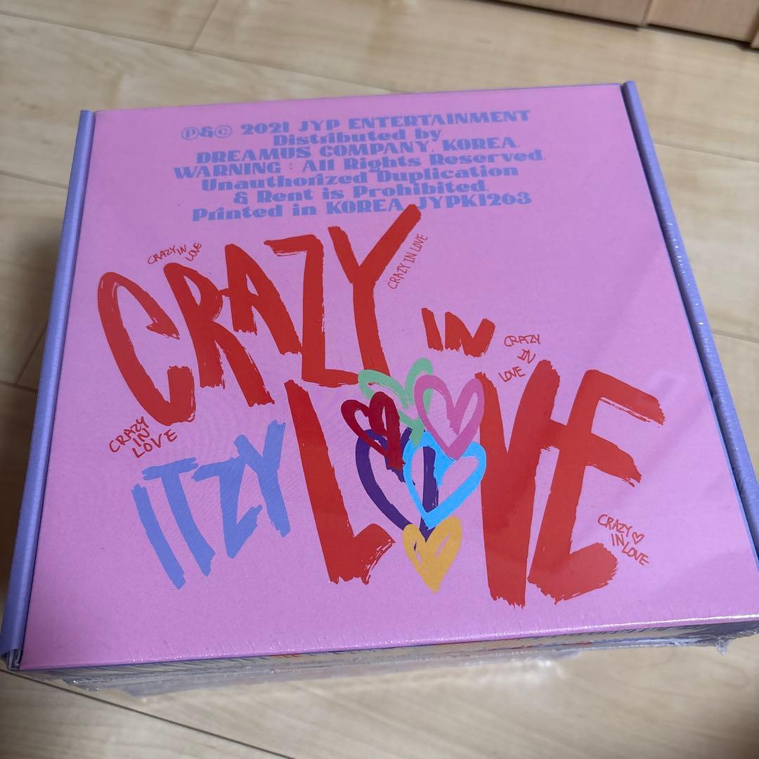 新品•未開封　ITZY CRAZY IN LOVE 6枚セット