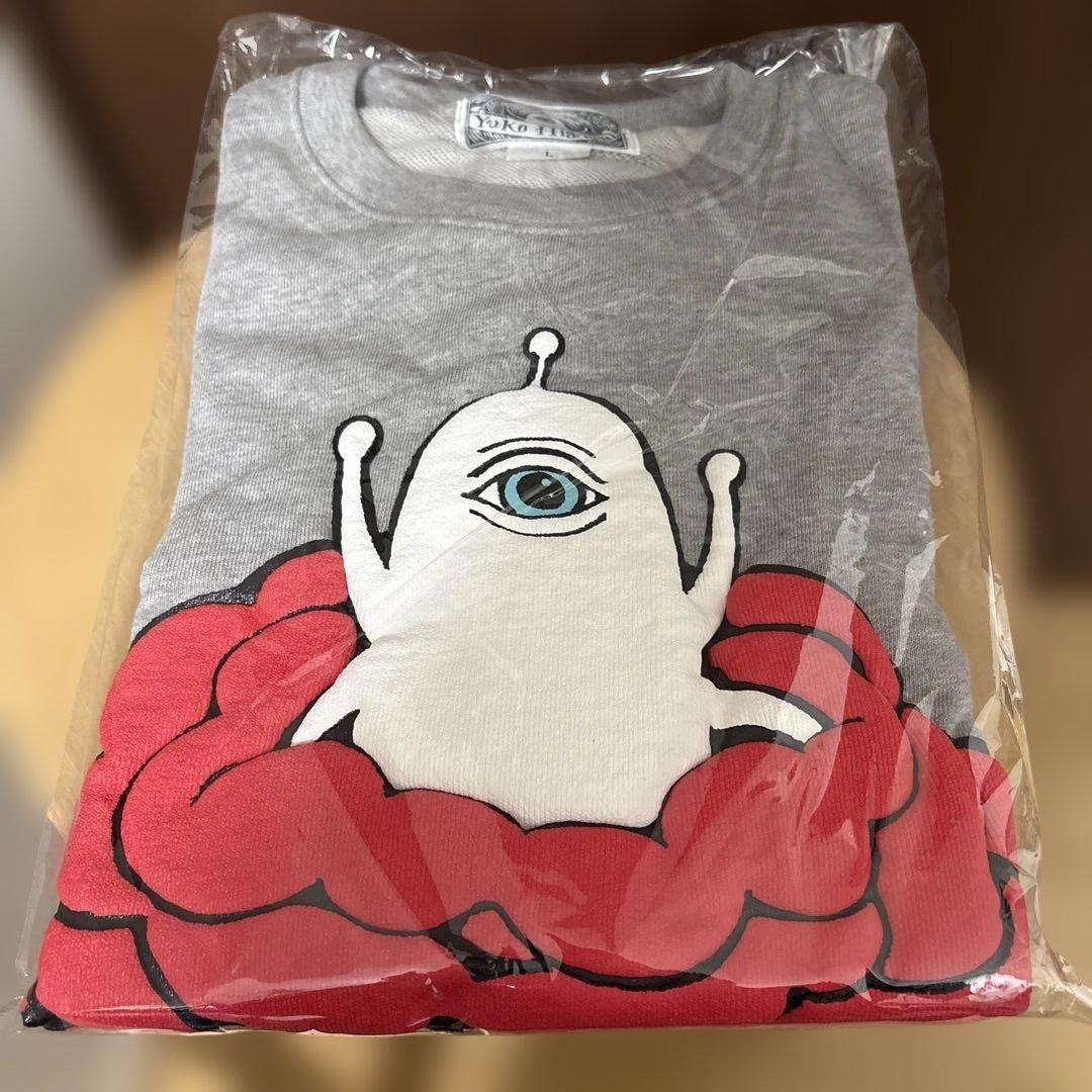 【新品未使用】ボリス雑貨店 トレーナー ひとつめちゃんサイズＬグレーヒグチユウコ