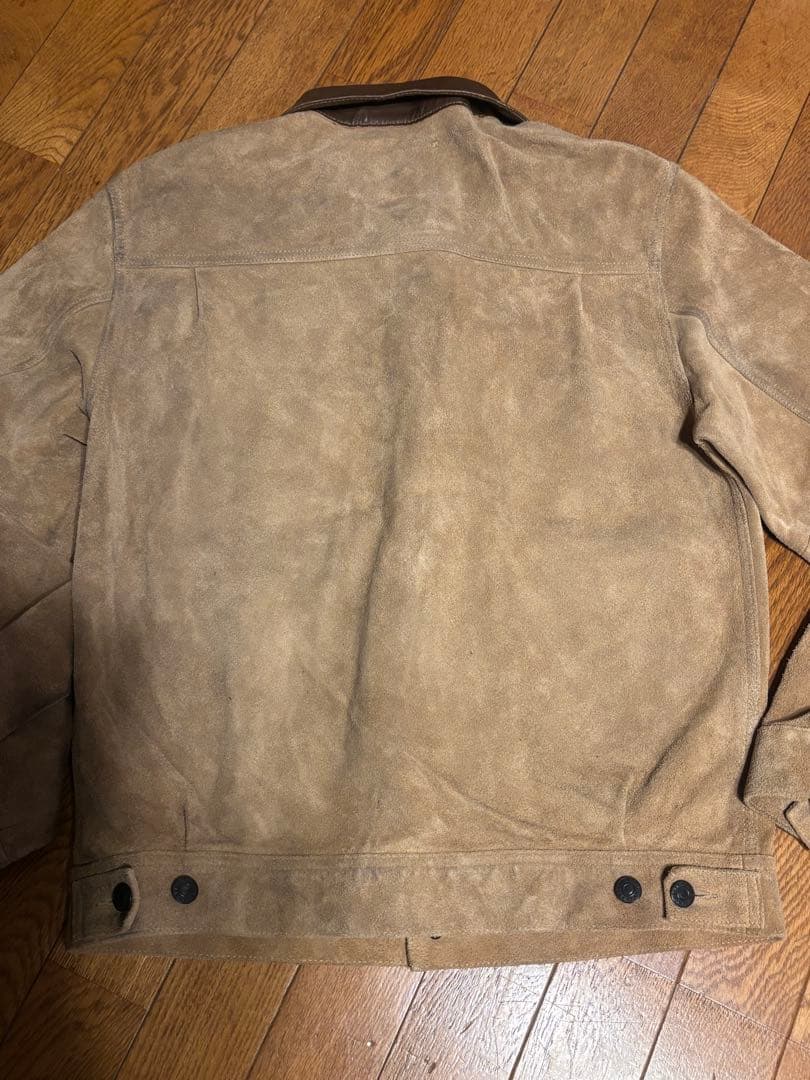 名品 RRL ダブルアールエル スエードジャケット 2nd タイプ M 50s