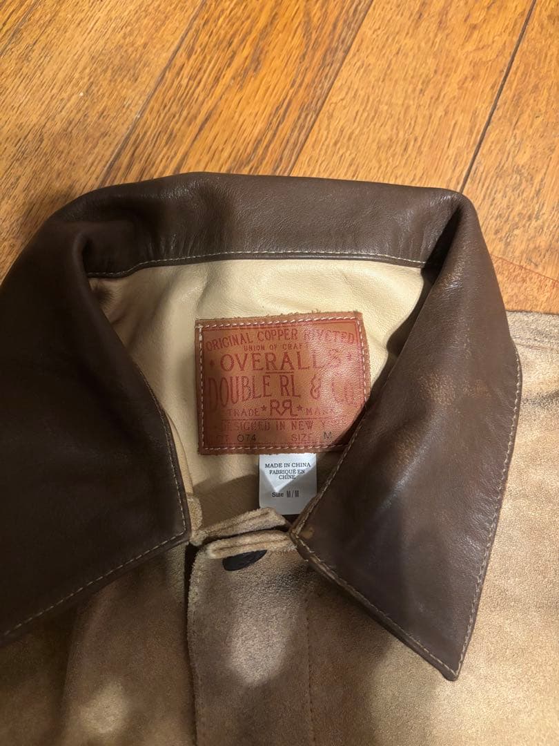 名品 RRL ダブルアールエル スエードジャケット 2nd タイプ M 50s