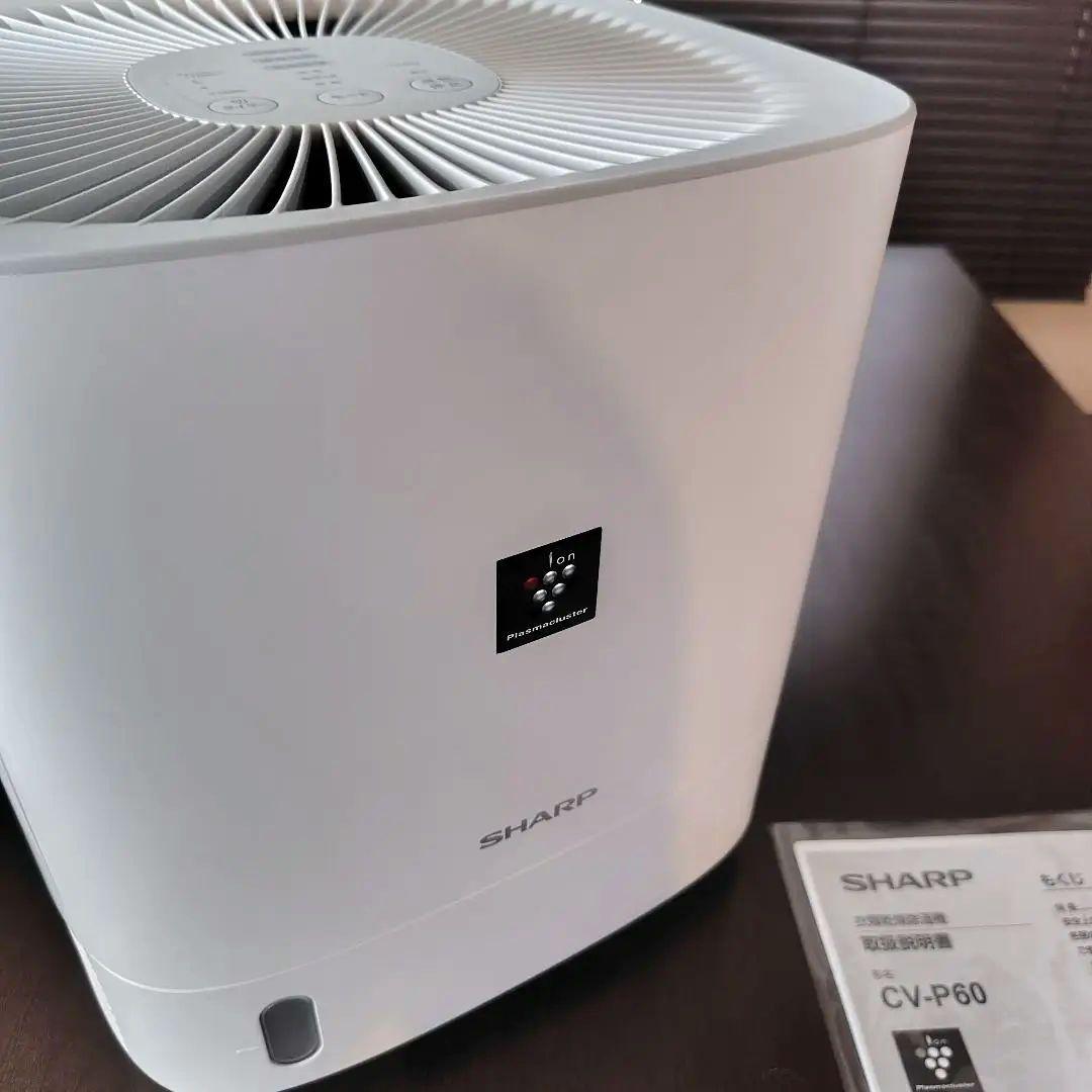 SHARP CV-P60-W 除湿 乾燥機 プラズマクラスター 2022年製