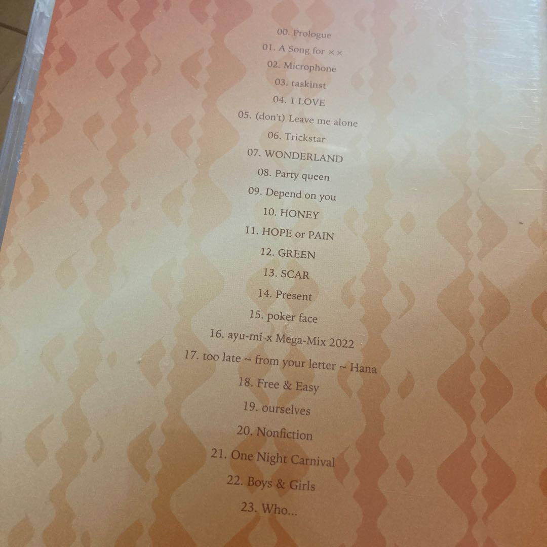 【即購入ok!!】浜崎あゆみ 24周年ライブ 限定生産