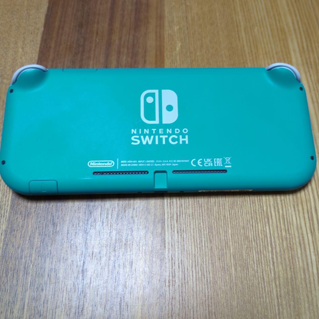 Nintendo Switch Lite　ターコイズ　箱　ACアダプター付