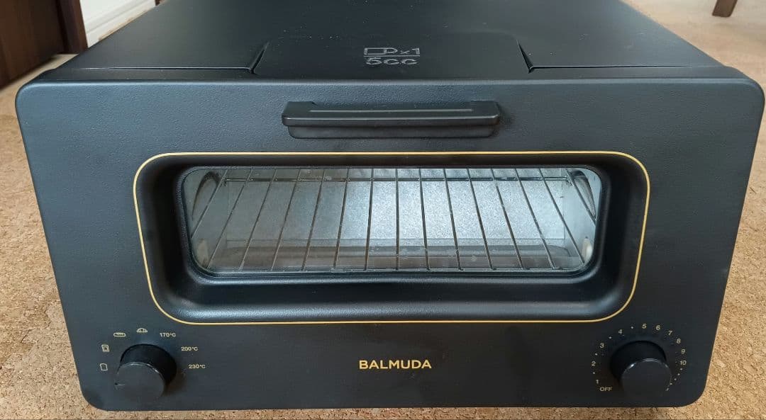 t*h様 BALMUDA K01E スチームトースター ブラック 給水用5ccカ