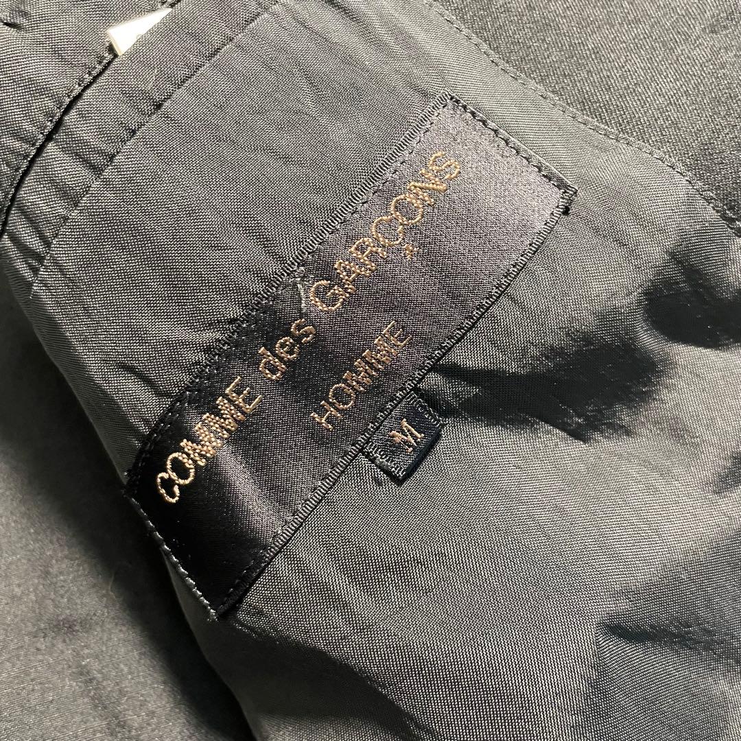 コムデギャルソンオム　90S 4Bウールセットアップ　ブラック　M/S