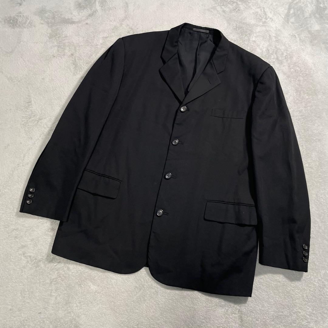 コムデギャルソンオム　90S 4Bウールセットアップ　ブラック　M/S