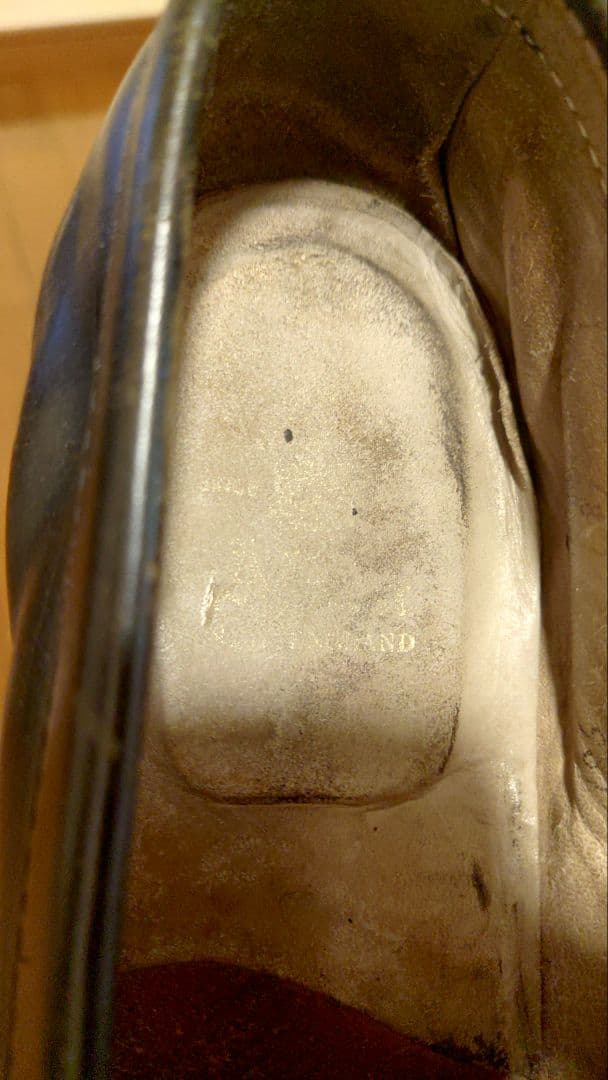 ジャンク　要リペア　オールデン　987 シェルコードバン　ペニーローファー