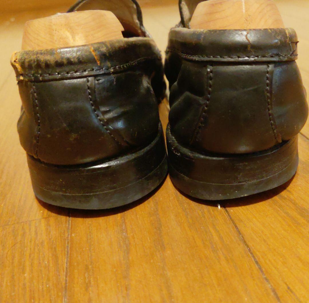 ジャンク　要リペア　オールデン　987 シェルコードバン　ペニーローファー