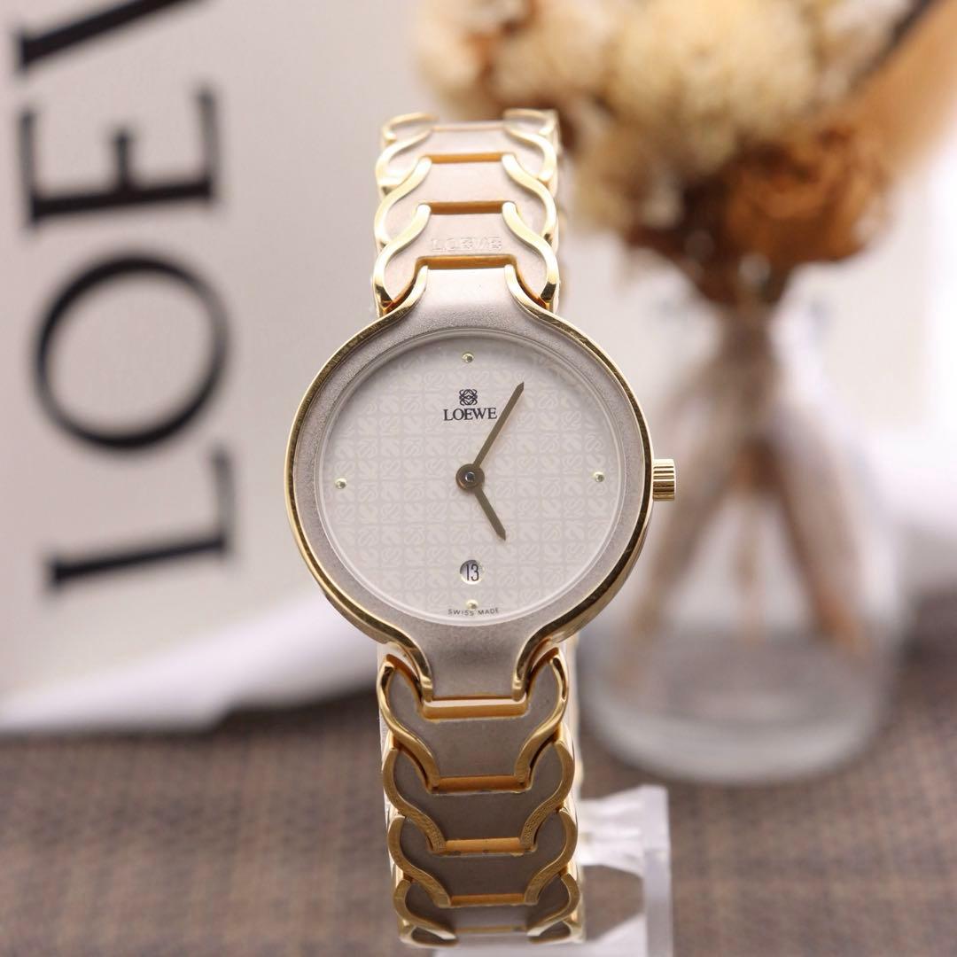 未使用に近い【新品電池】LOEWE アナグラム/動作品 人気モデル 超美品