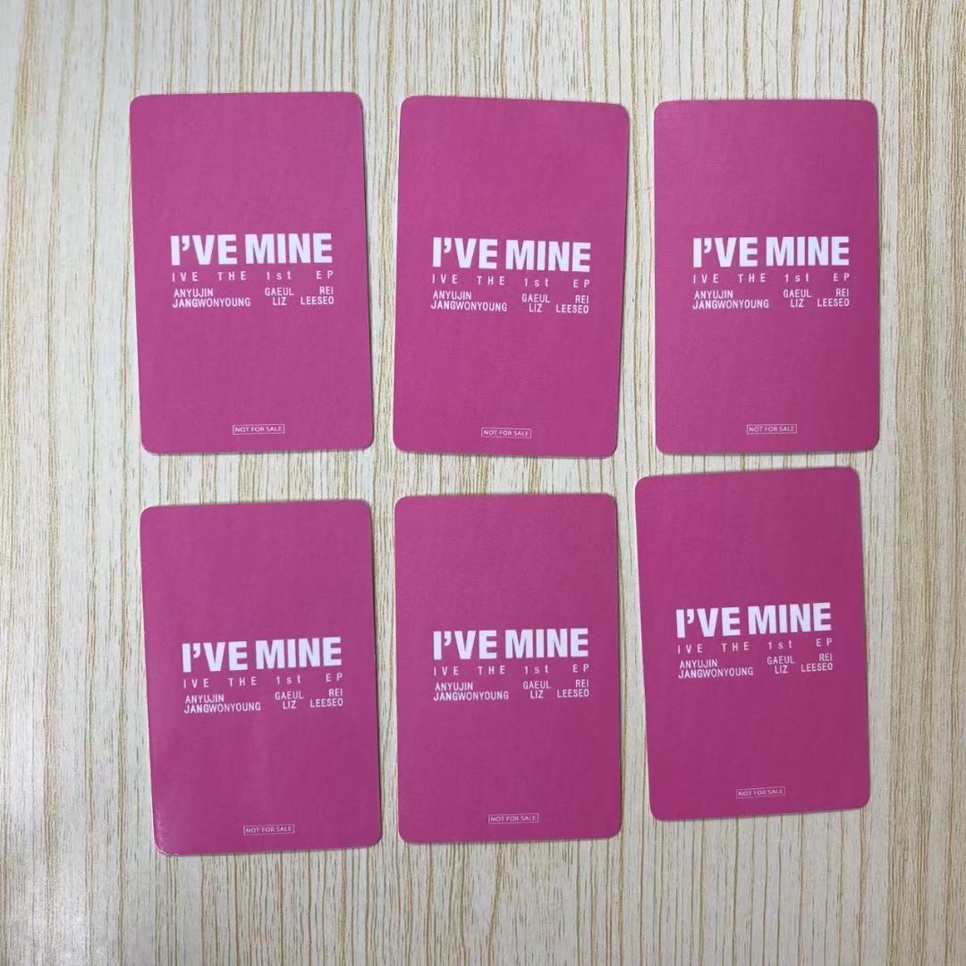IVE I'VE MINE 大阪 幕張 会場限定 特典 トレカ 6枚