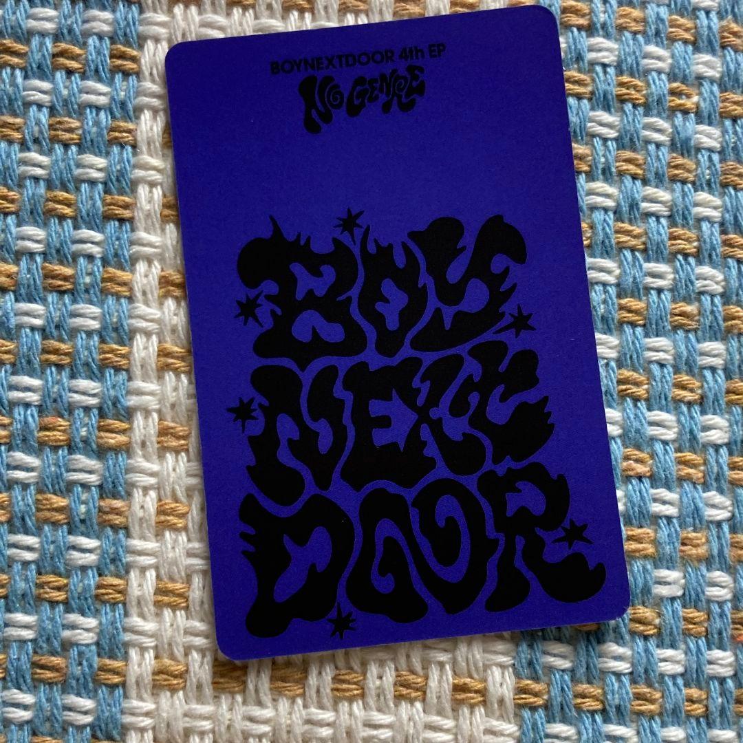 BOYNEXTDOOR No Genre アメリカ TARGET テサン トレカ