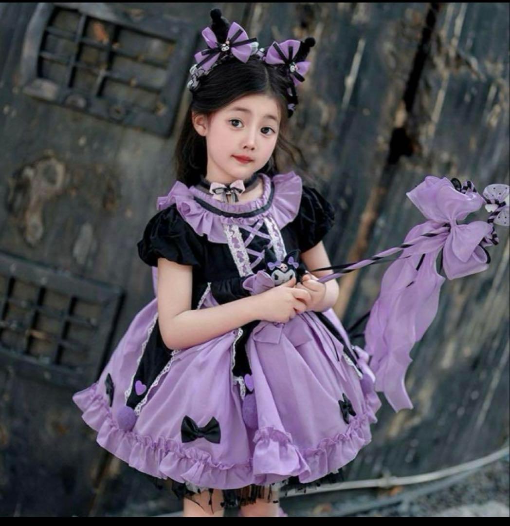 新品最後の一点✨ハロウィン ロリータプリンセスドレス女の子ドレス クロミ風✨