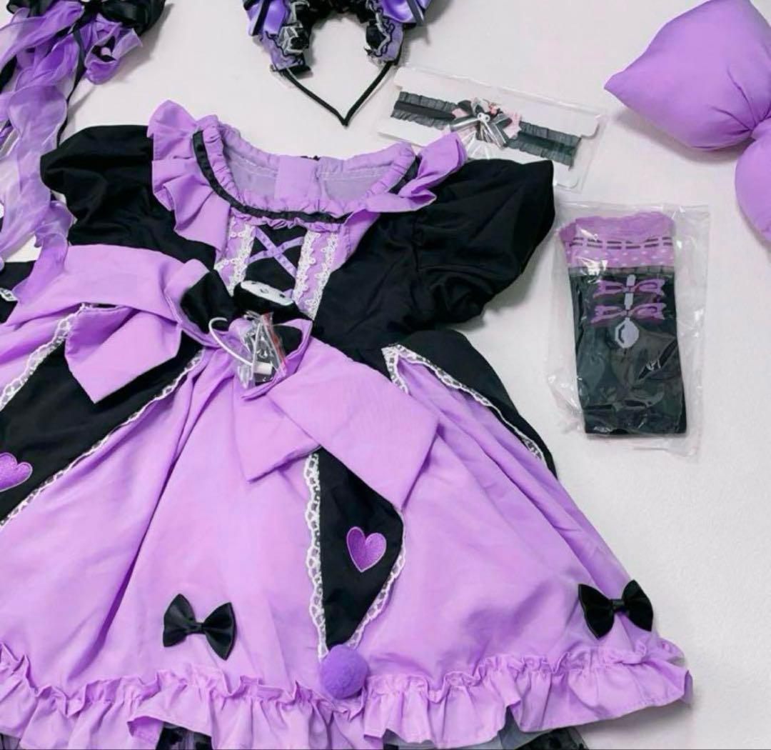 新品最後の一点✨ハロウィン ロリータプリンセスドレス女の子ドレス クロミ風✨