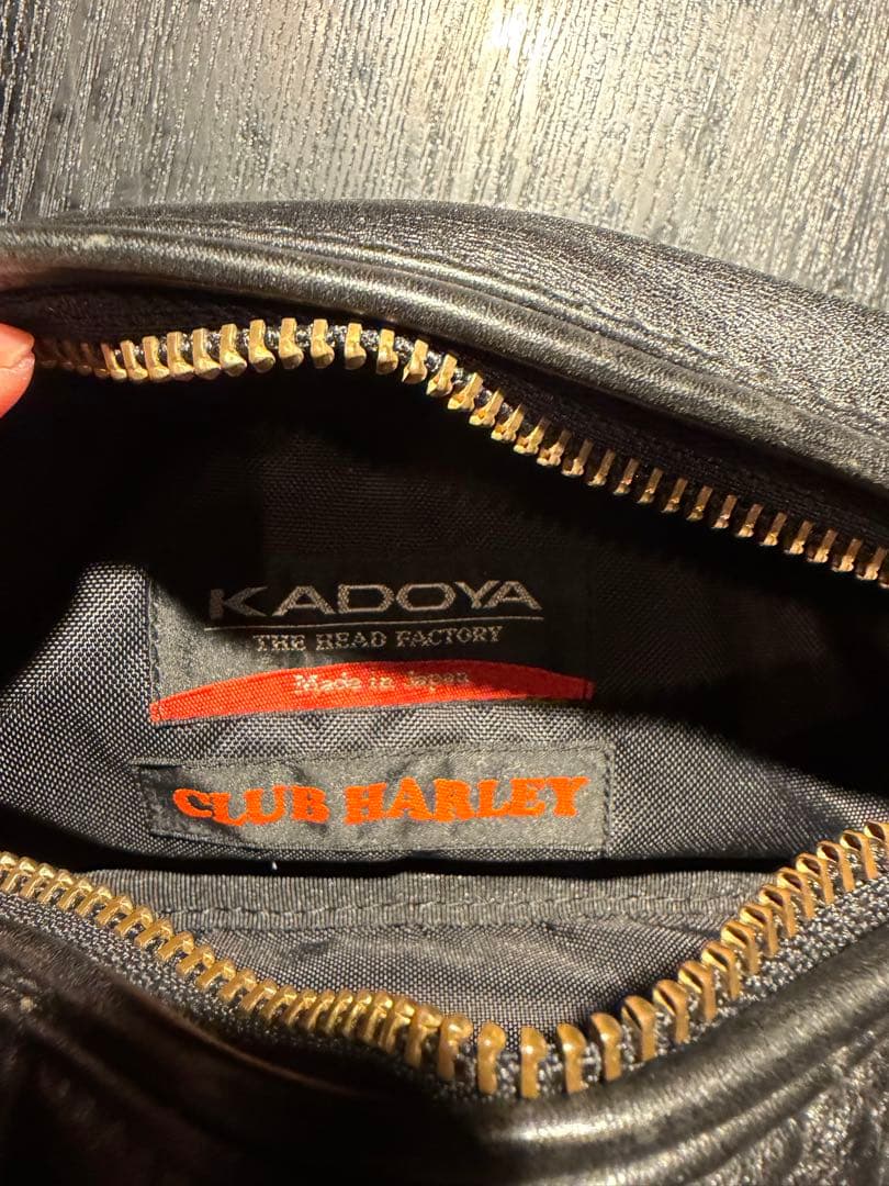 カドヤ xクラブハーレー HEAD FACTORY ショルダーバッグ