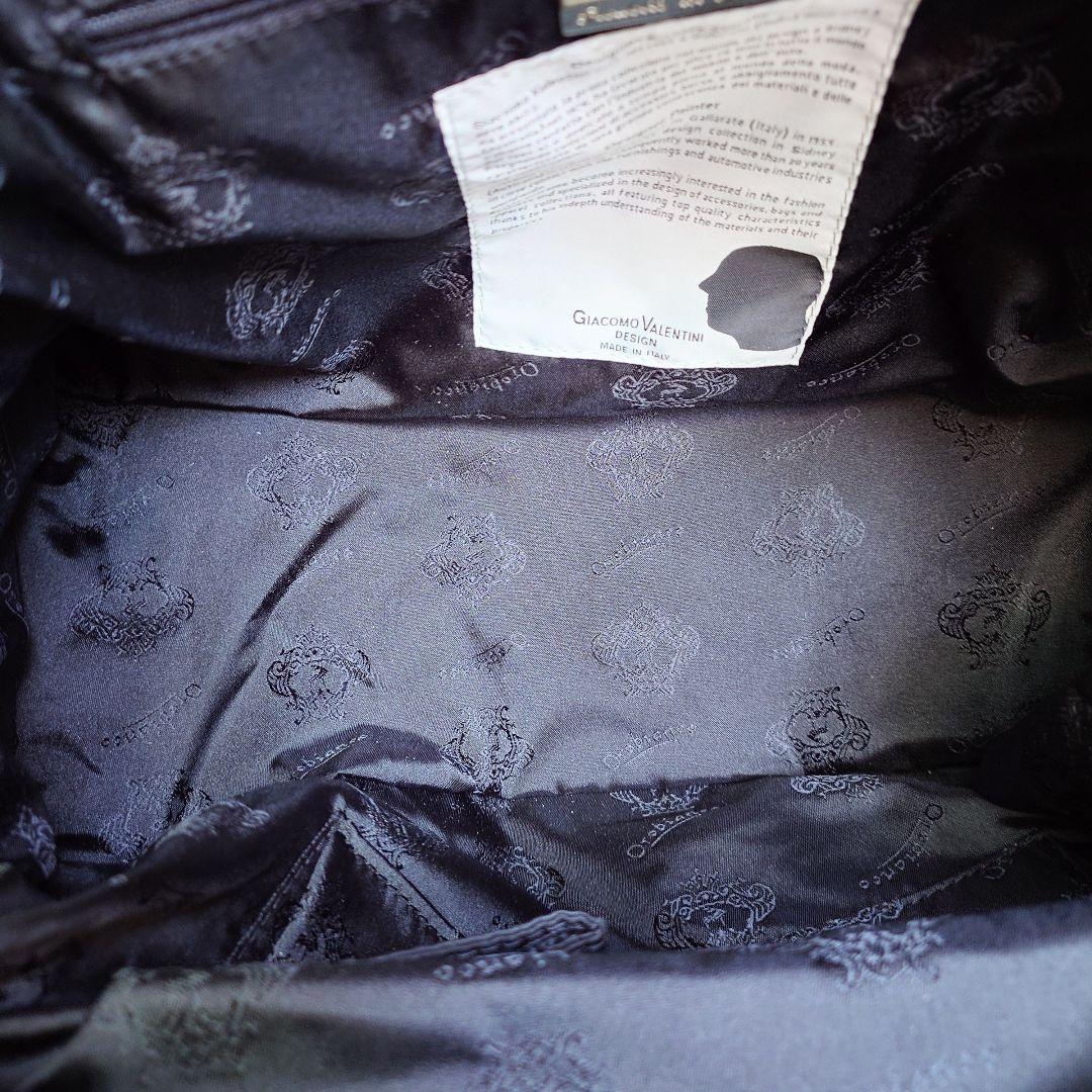 新品未使用 タグ付き オロビアンコ 2way ボストンバッグ 型押クロコ 大容量