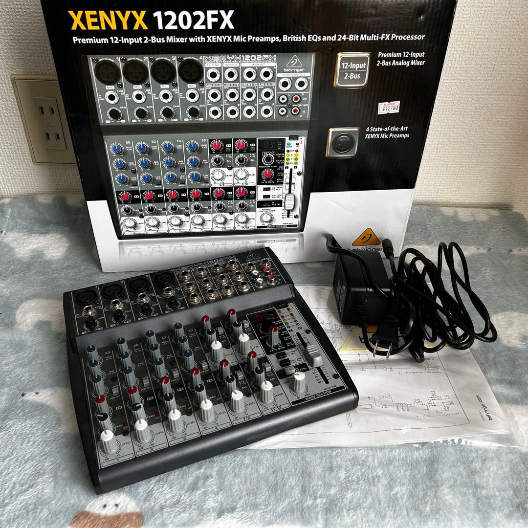 ベリンガー　XENYX 1202FX アナログミキサー 12ch