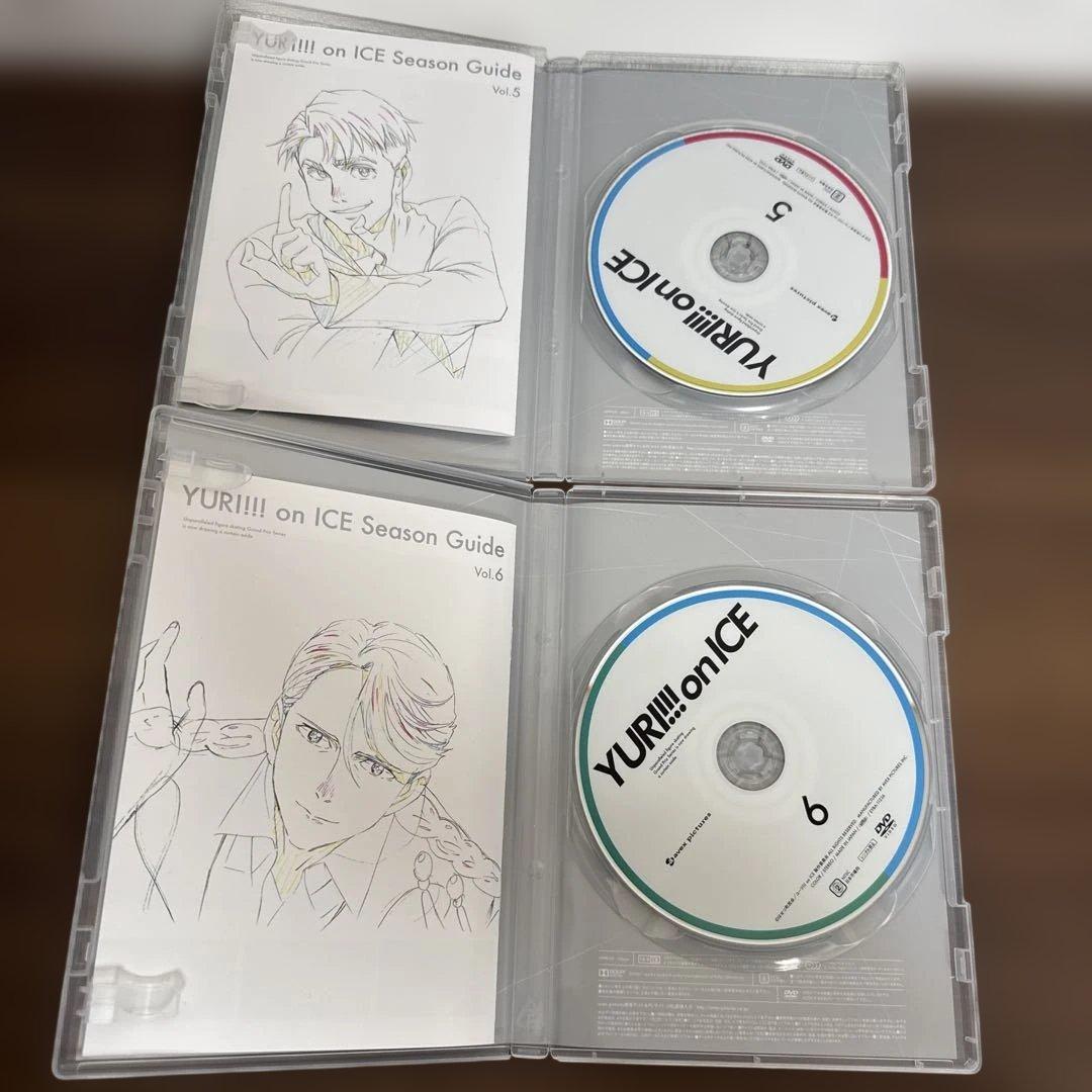 ユーリ!!! on ICE DVD 初回限定盤1-6巻セット(封入特典あり)