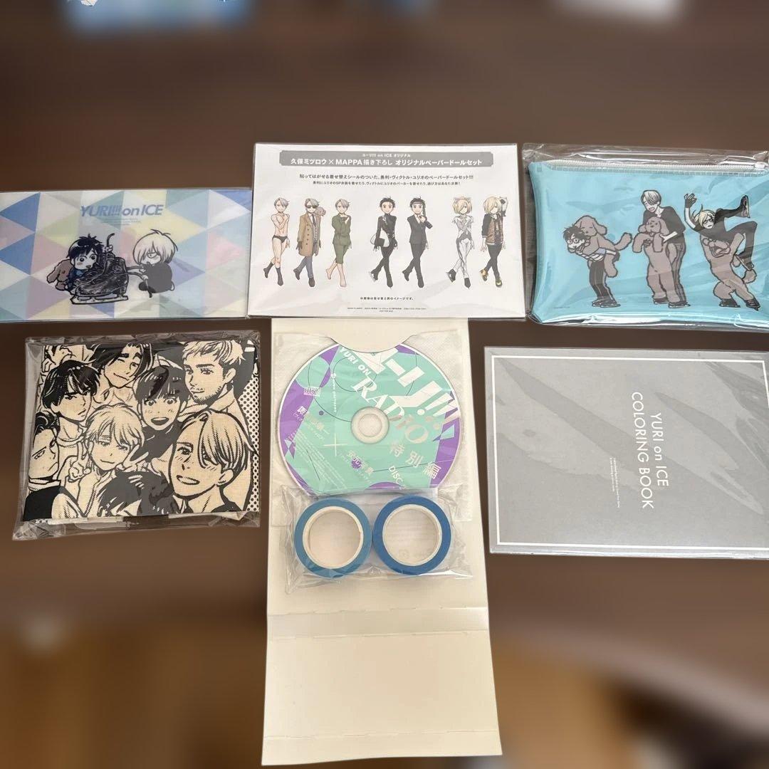 ユーリ!!! on ICE DVD 初回限定盤1-6巻セット(封入特典あり)