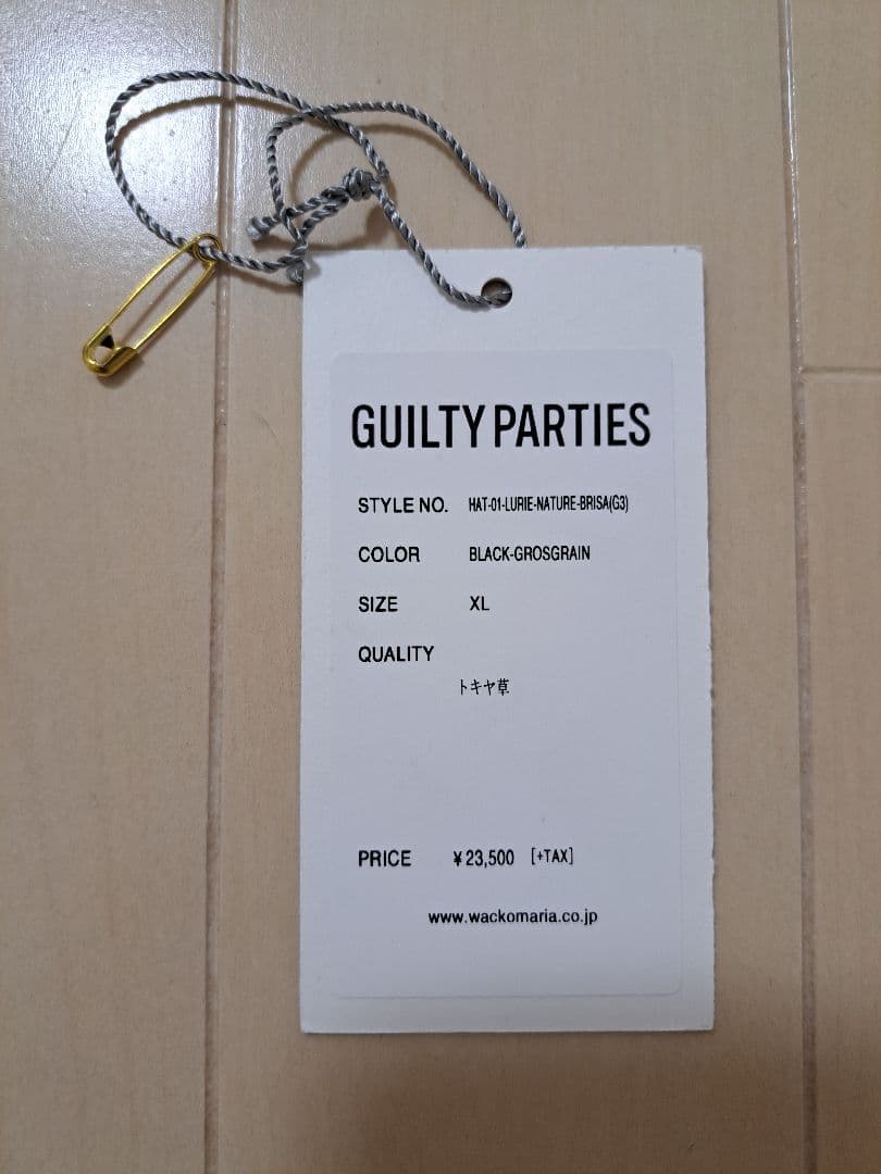 WACKOMARIA ワコマリア LURIE トキヤ草ハット XL パナマハット