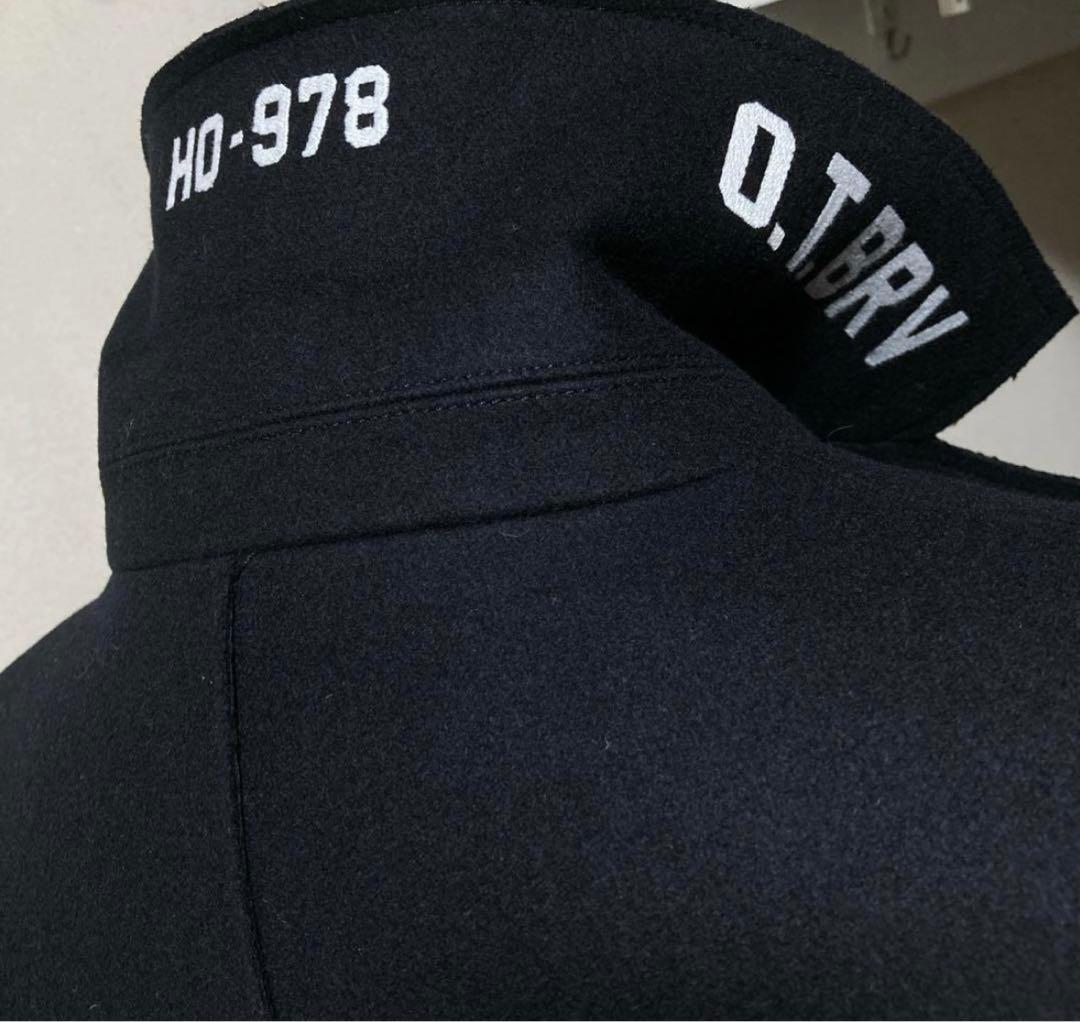 週末価格！DIESEL 黒ダブルブレストチェスターコート 極美品