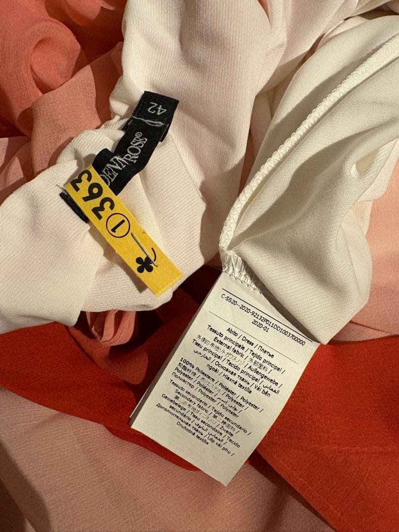 DENNYROSEグラデーションロングワンピースドレスho172