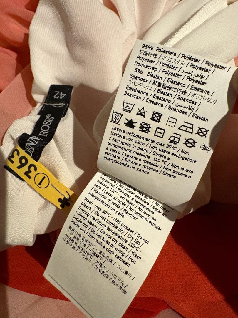 DENNYROSEグラデーションロングワンピースドレスho172