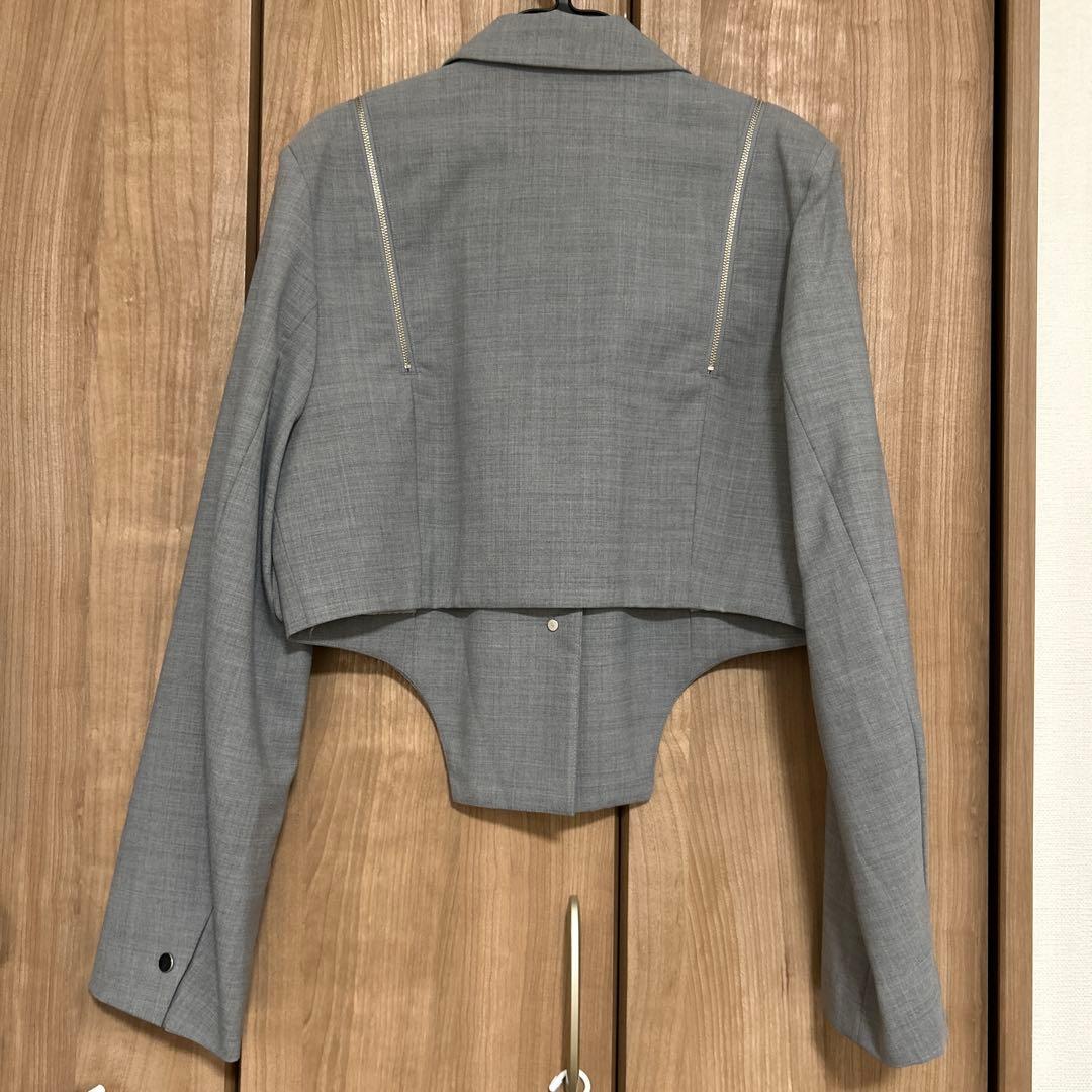 スラッシュジップジャケット【MAISON SPECIAL/メゾンスペシャル】