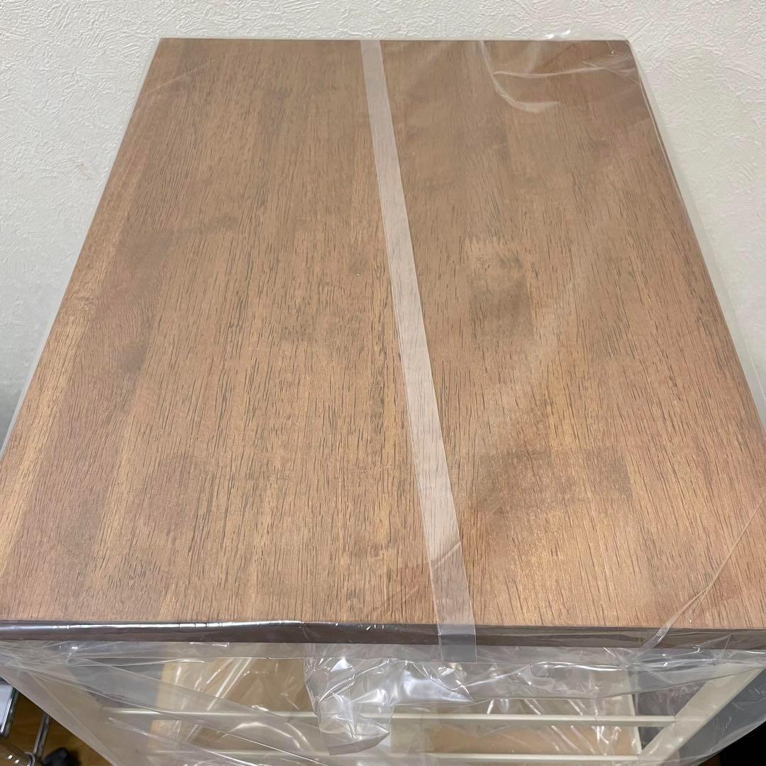 ラバーウッド天板トースターラック