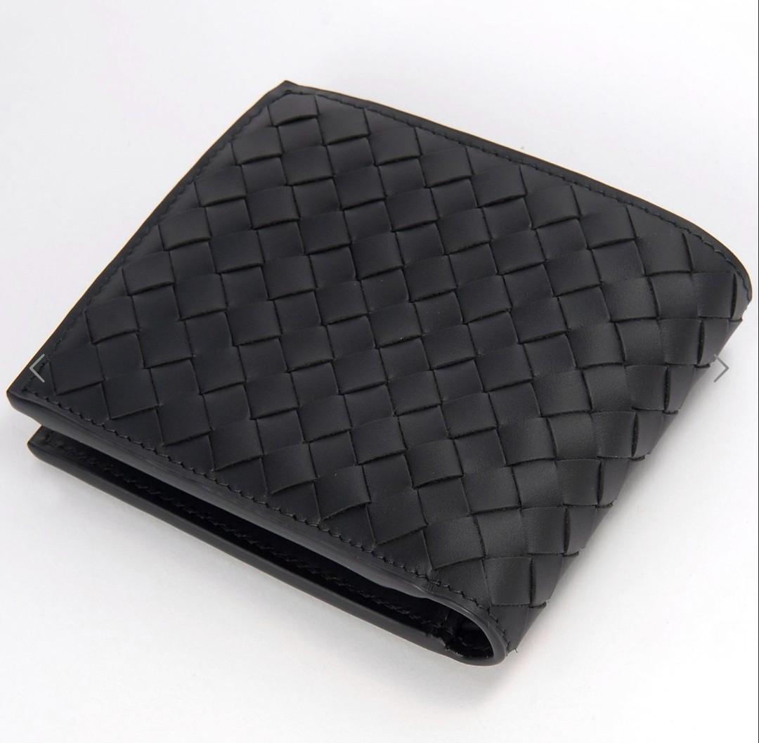 BOTTEGA　パース付き二つ折りウォレット