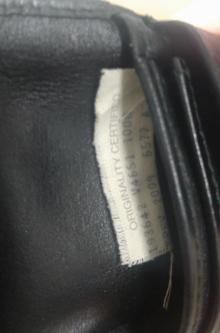 BOTTEGA　パース付き二つ折りウォレット