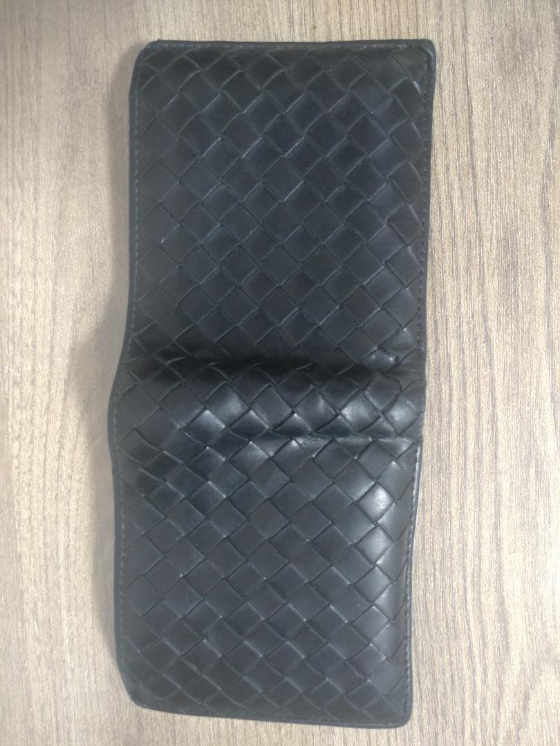 BOTTEGA　パース付き二つ折りウォレット