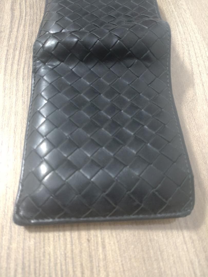 BOTTEGA　パース付き二つ折りウォレット