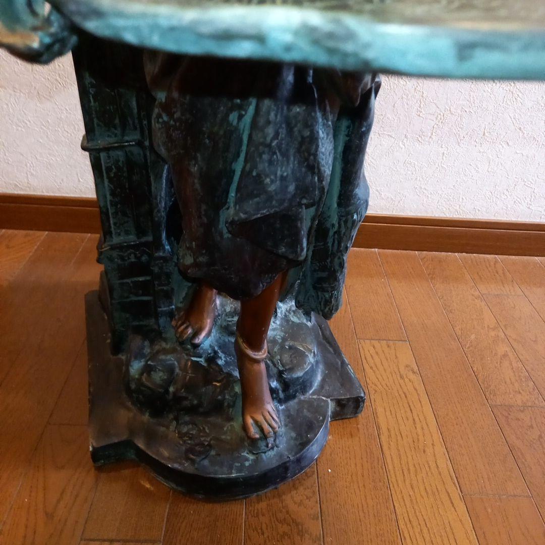 ブロンズ 女性像(92cm) 彫刻 トレイ付き