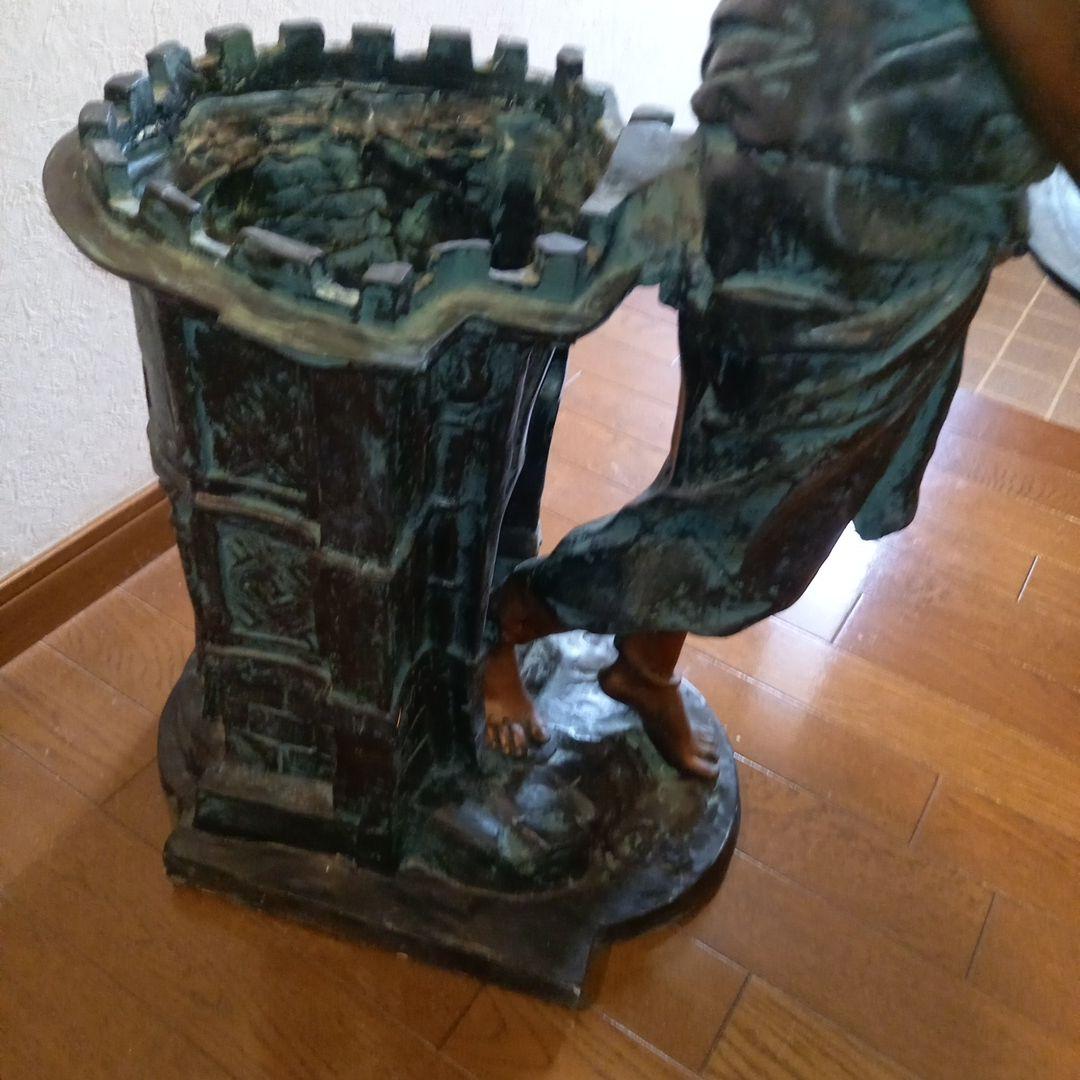 ブロンズ 女性像(92cm) 彫刻 トレイ付き