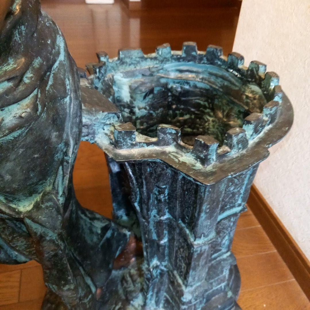 ブロンズ 女性像(92cm) 彫刻 トレイ付き