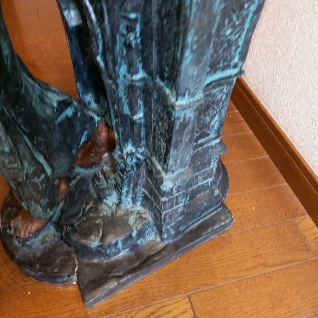 ブロンズ 女性像(92cm) 彫刻 トレイ付き