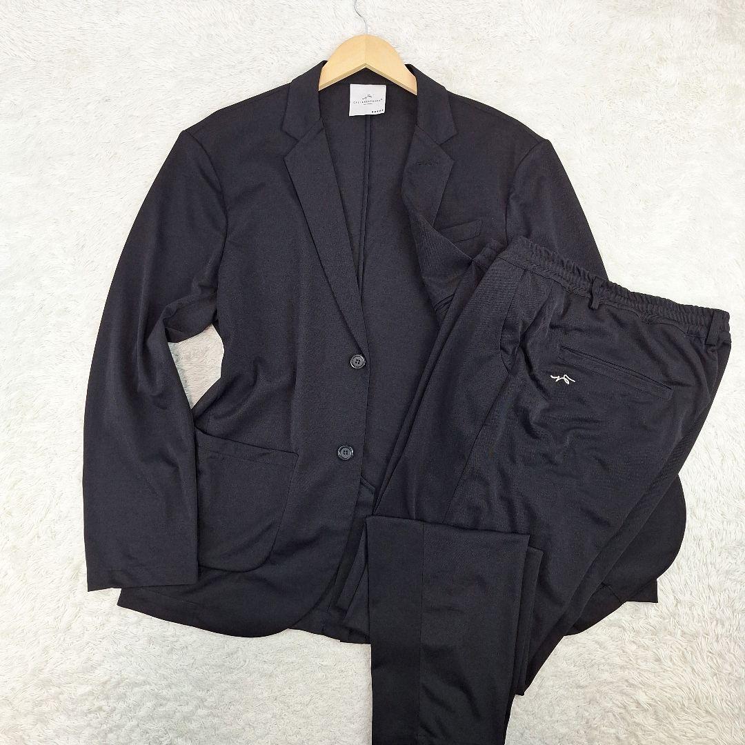 コールアンドレスポンス　トラベルスーツ　セットアップ　ストレッチ　洗える　XL