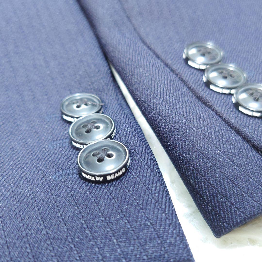 ⭐︎極美品⭐︎ ワルツバイビームス フォーマル スーツ キッズ 140 紺ブレ