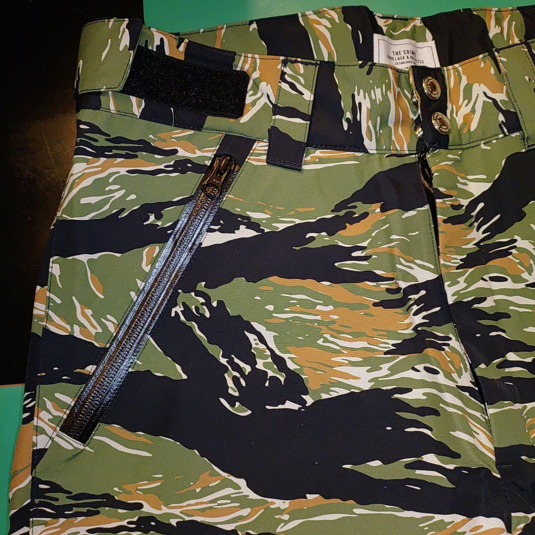 CRIMIE タイガーストライプ ナイロンパンツ M クライミー