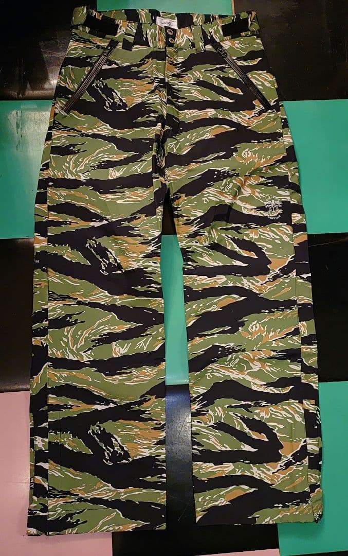 CRIMIE タイガーストライプ ナイロンパンツ M クライミー